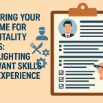 Tailoring Your Resume for Hospitality Roles 8Hospitality Skills and Experience